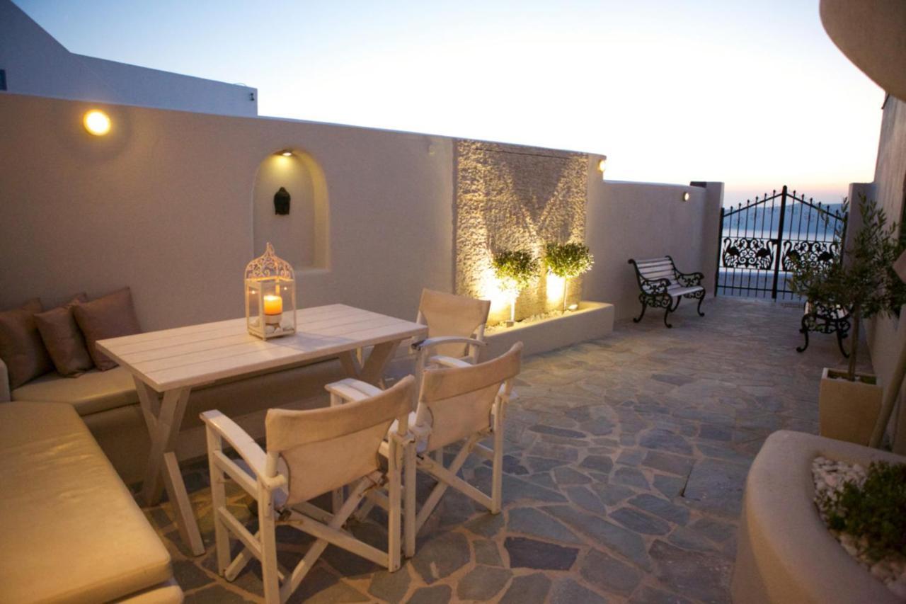 Sunset View Villa Santorini - With Outdoor Jacuzzi Firostefani Exteriér fotografie