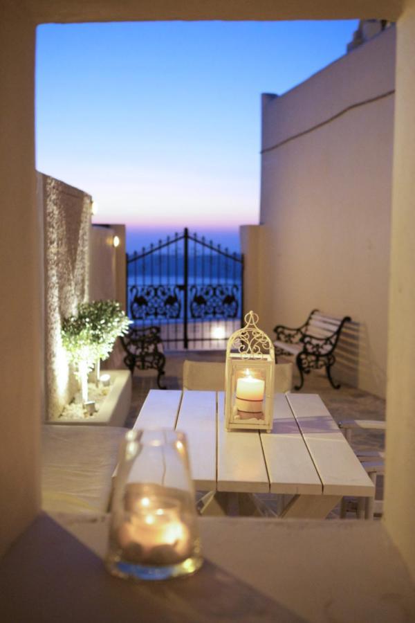 Sunset View Villa Santorini - With Outdoor Jacuzzi Firostefani Exteriér fotografie